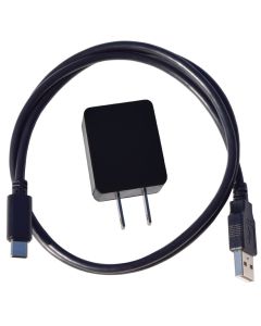 Power Supply (wall mount plug) and USB-C cable for the TechRitePRO tool